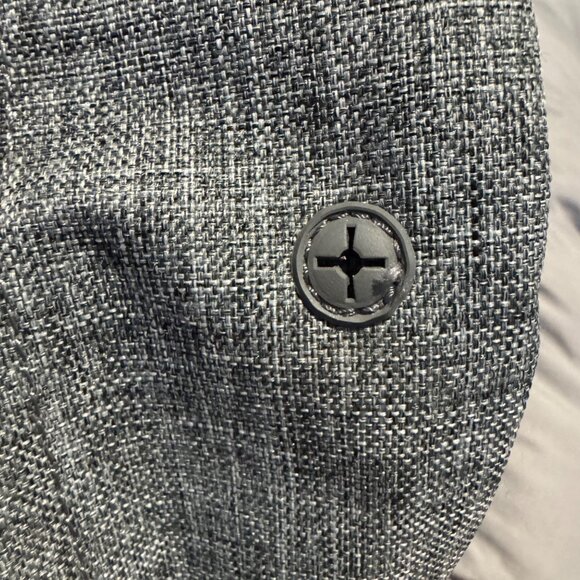 Herschel Pop Quiz Backpack 22L Raven Crosshatch Gray - Picture 7 of 14